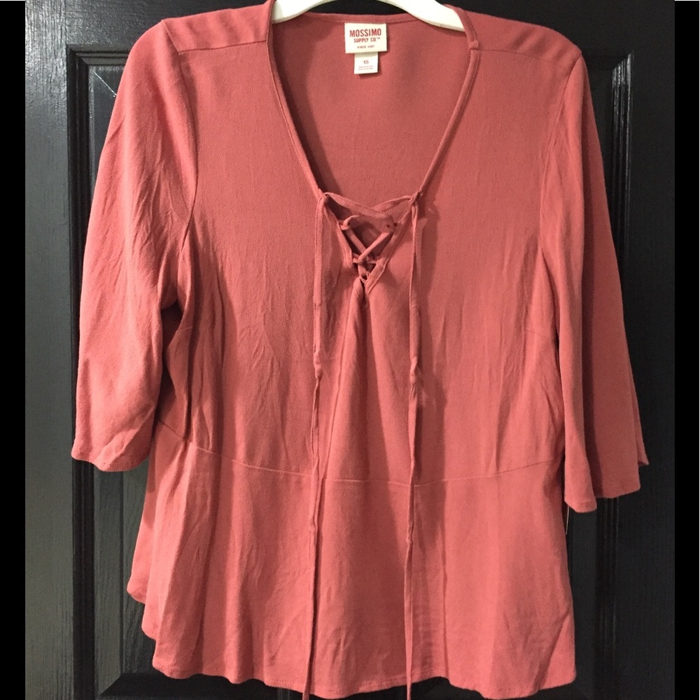 Mauve peasant top